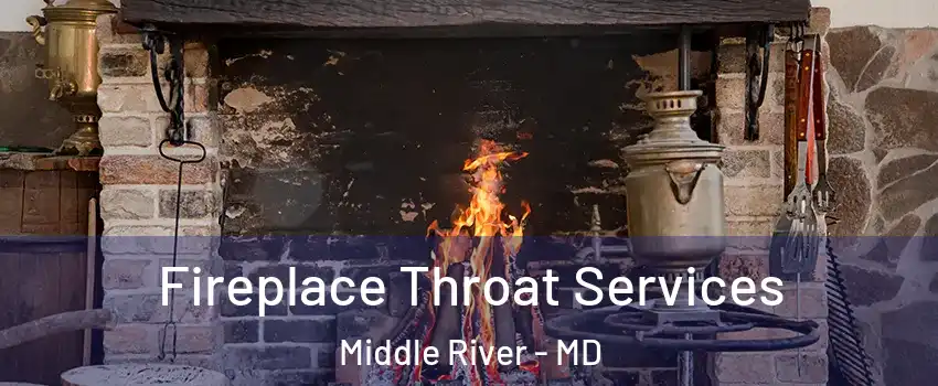  Fireplace Throat Services Middle River - MD