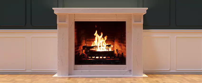 Open Flame Wood-Burning Fireplace Installation Services in Middle River, Maryland