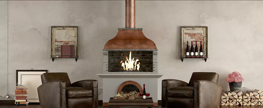 Thelin Hearth Products Providence Pellet Insert Fireplace Installation in Middle River, MD