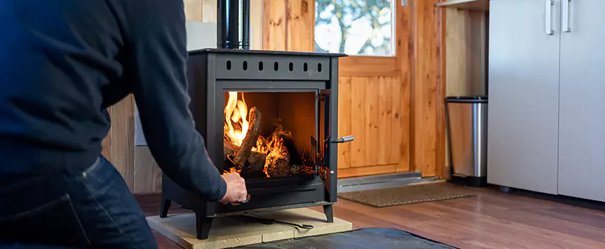 Open Hearth Wood Fireplace Installation in Middle River, MD