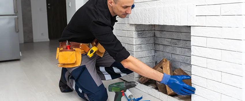 Fireplace Damaged Damper Frame Repair Services in Middle River, Maryland